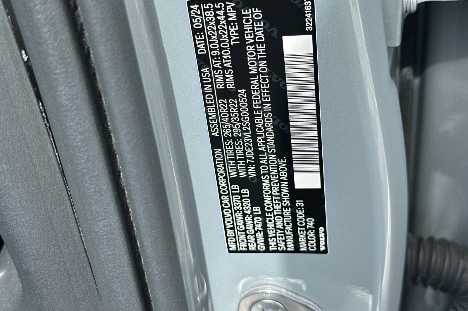 Certified 2025 Volvo EX90 Ultra AWD/4WD image 37