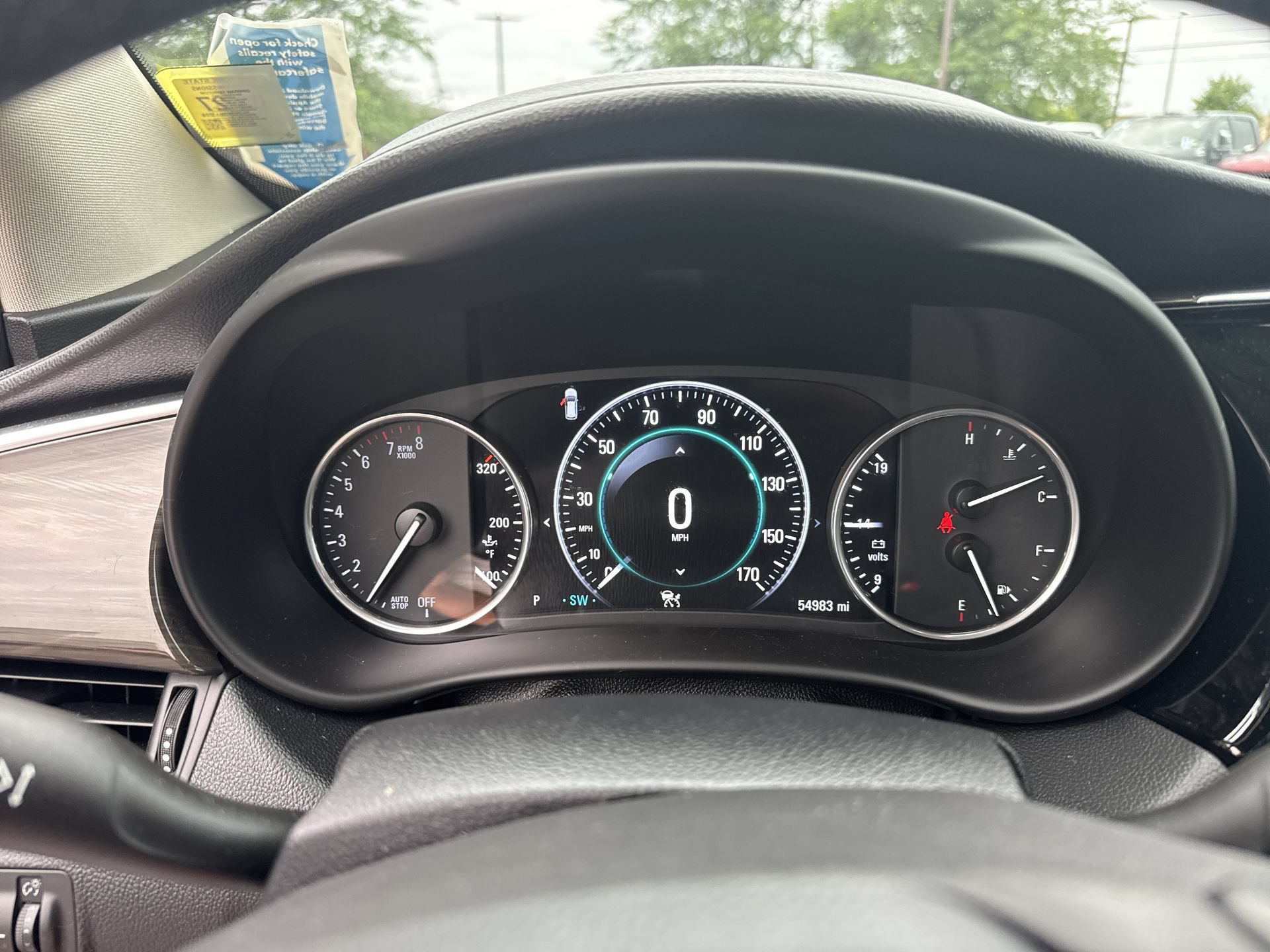 Certified 2019 Buick Envision Premium w/ Driver Confidence Package AWD/4WD image 12