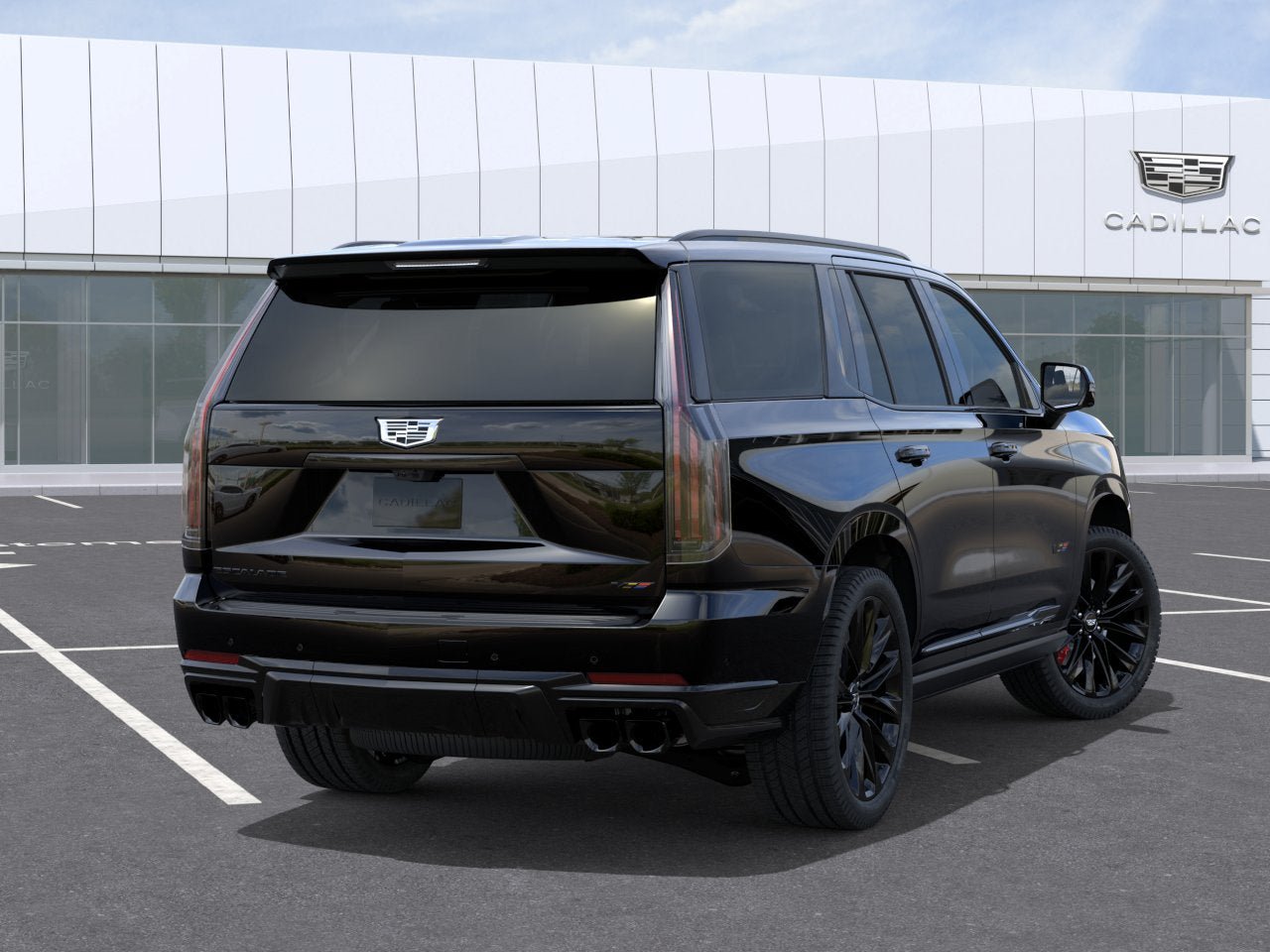 New 2026 Cadillac Escalade V w/ LPO, ONYX Package AWD/4WD image 4