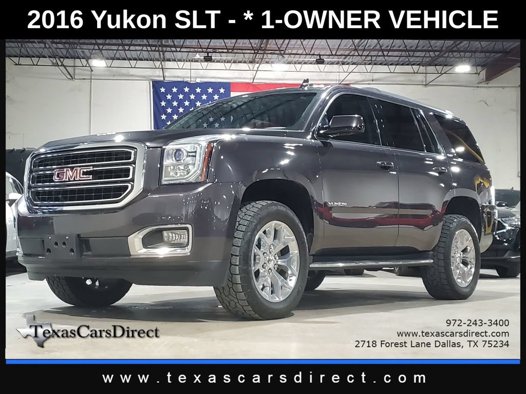 Used 2016 GMC Yukon SLT w/ Open Road Package AWD/4WD image 1