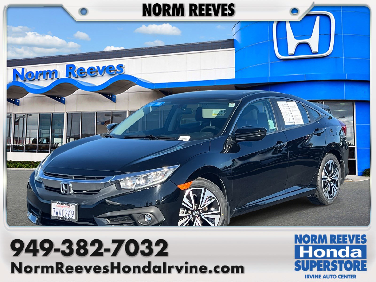 Used 2016 Honda Civic EX-T image 1