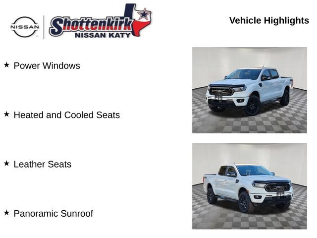 Used 2023 Ford Ranger Lariat w/ Equipment Group 501A High image 19