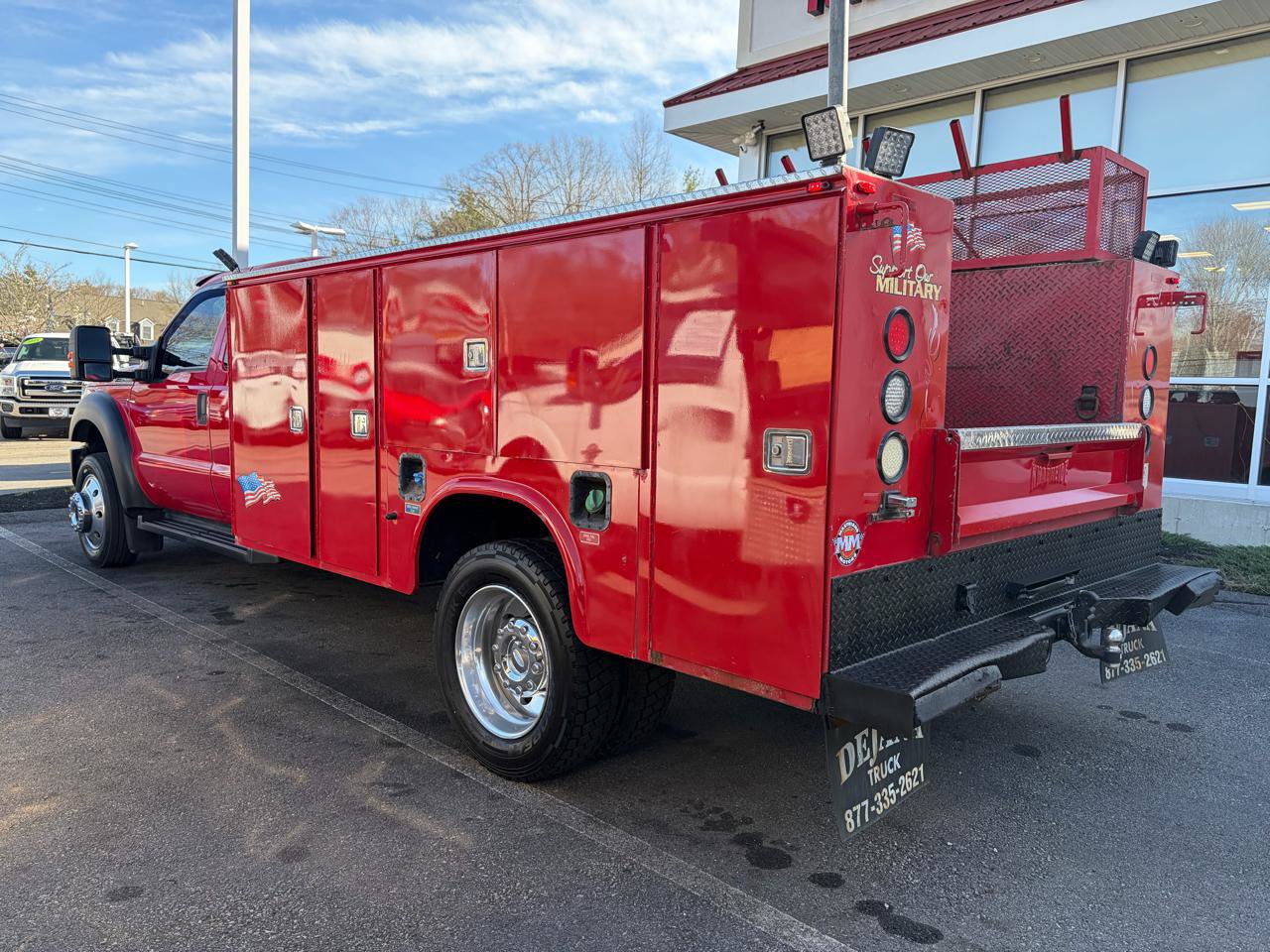 Used 2013 Ford F550 4x4 SuperCab Super Duty w/ Payload Upgrade Pkg image 11