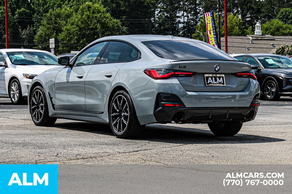 Used 2023 BMW 430i Gran Coupe w/ M Sport Package RWD image 6