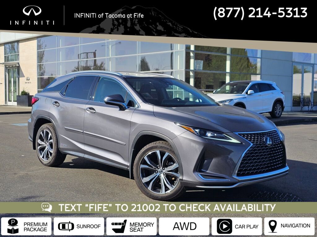 Used 2020 Lexus RX 450h AWD w/ Premium Package