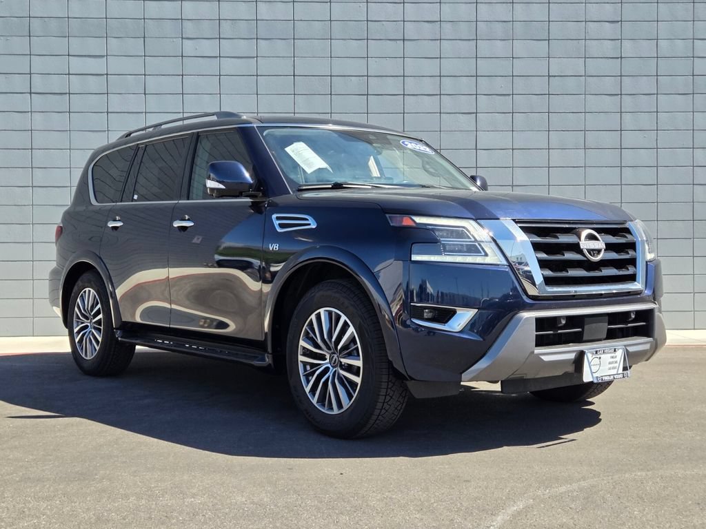 Used 2022 Nissan Armada SL w/ Captain's Chairs Package AWD/4WD image 6