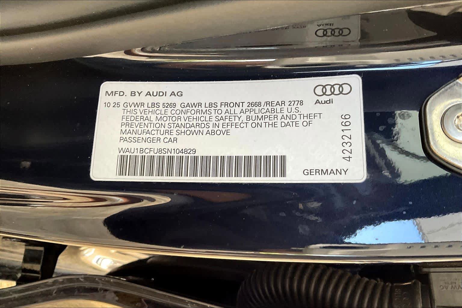 Used 2025 Audi A5 2.0T Premium w/ Convenience Package image 35
