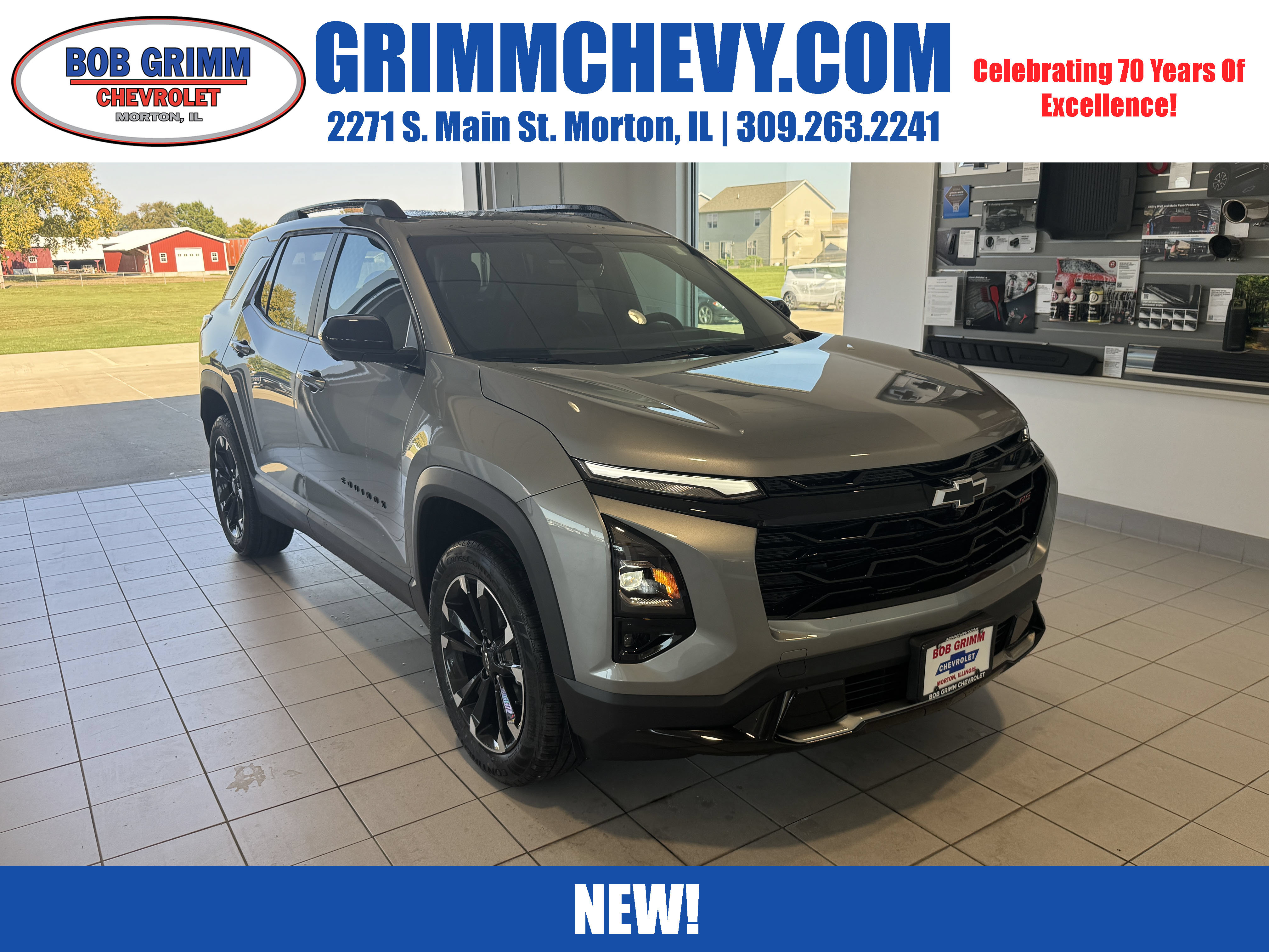 New 2027 Chevrolet Equinox RS w/ Safety and Technology Package AWD/4WD image 1