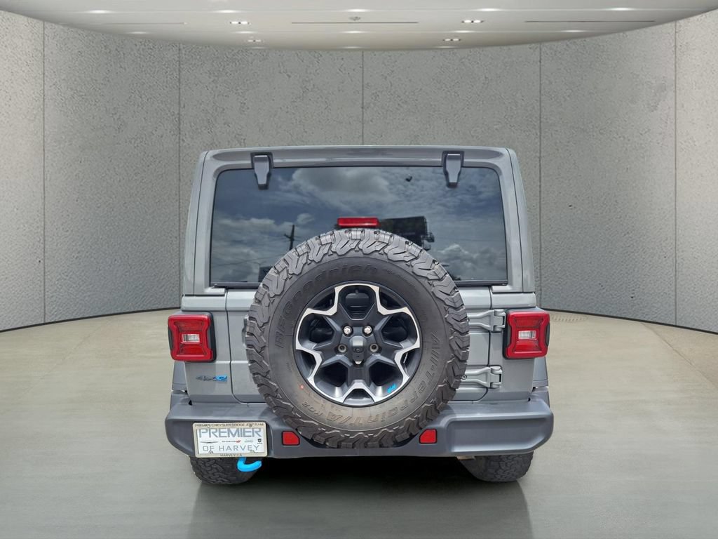 Used 2023 Jeep Wrangler Unlimited Rubicon 4xe w/ Cold Weather Group AWD/4WD image 4