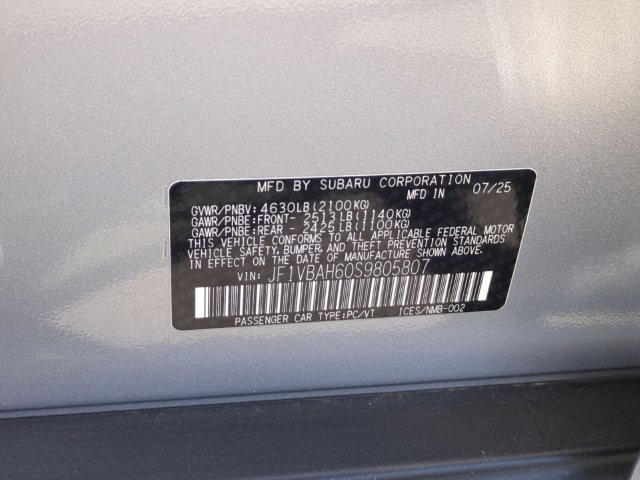 Used 2025 Subaru WRX Premium w/ Accessory Package #2 AWD/4WD image 34