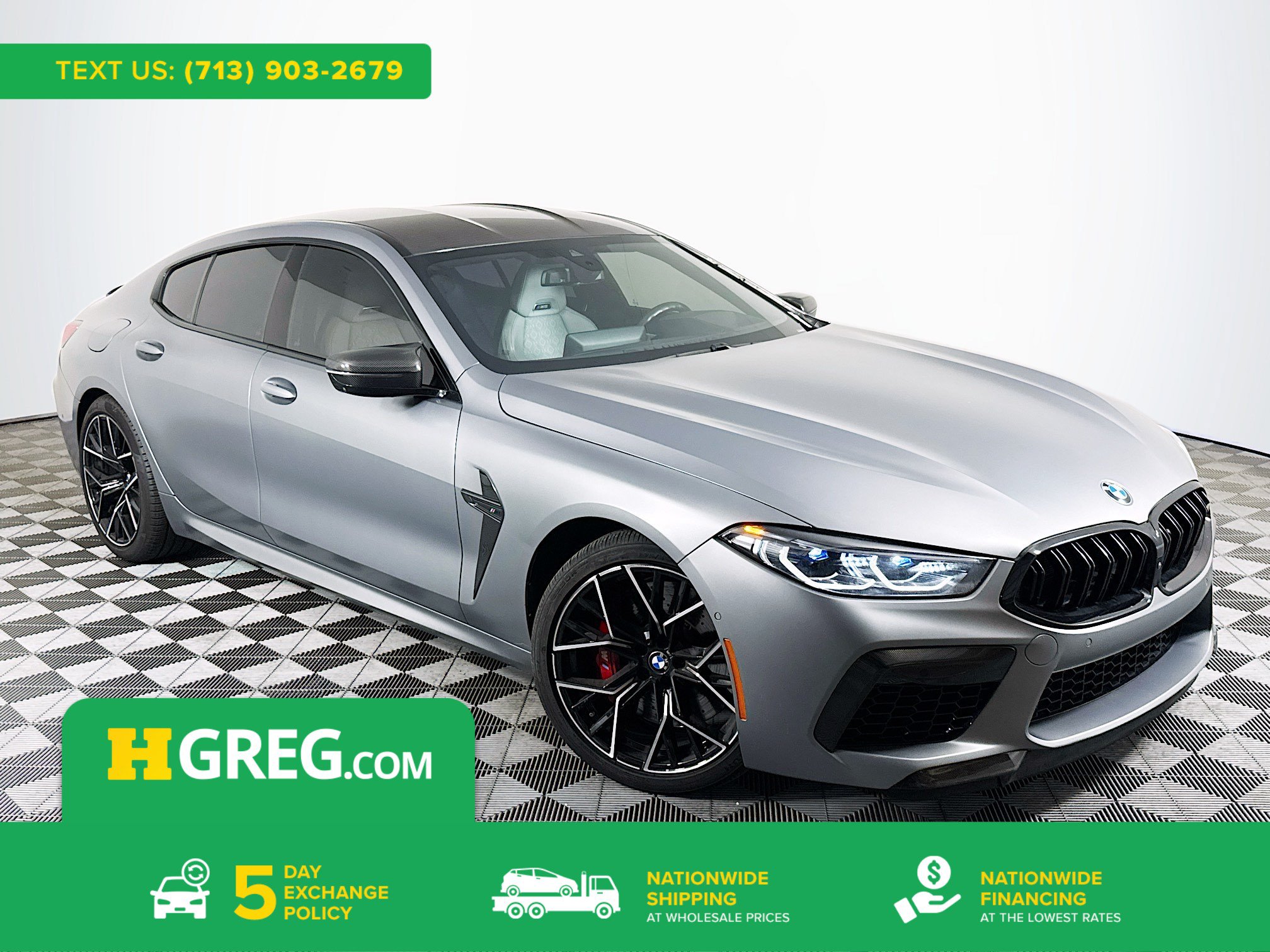 Used 2023 BMW M8 Gran Coupe xDrive Competition w/ M Carbon Exterior Package AWD/4WD image 1