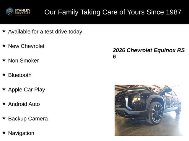 New 2026 Chevrolet Equinox RS w/ LPO, Floor Liner Package image 9