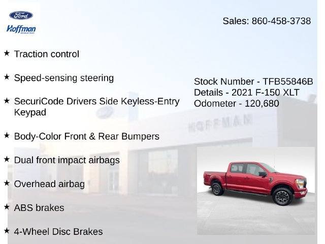 Used 2021 Ford F150 XLT w/ Equipment Group 301A Mid AWD/4WD image 25