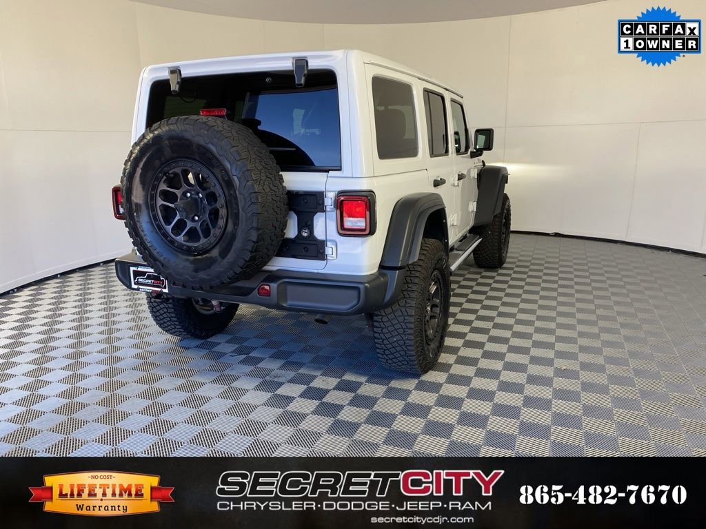Used 2022 Jeep Wrangler Unlimited Sport image 7