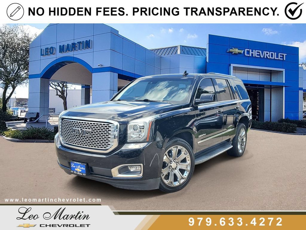 Used 2016 GMC Yukon Denali w/ Open Road Package RWD image 1