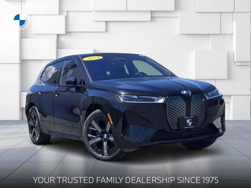 Certified 2024 BMW iX xDrive50 w/ Sport Package AWD/4WD image 1