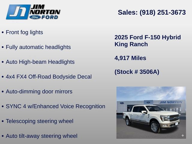 Used 2025 Ford F150 King Ranch w/ FX4 Off-Road Package image 33
