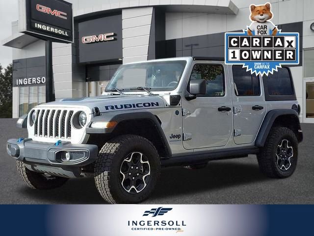 Used 2023 Jeep Wrangler Unlimited Rubicon 4xe w/ Cold Weather Group image 42