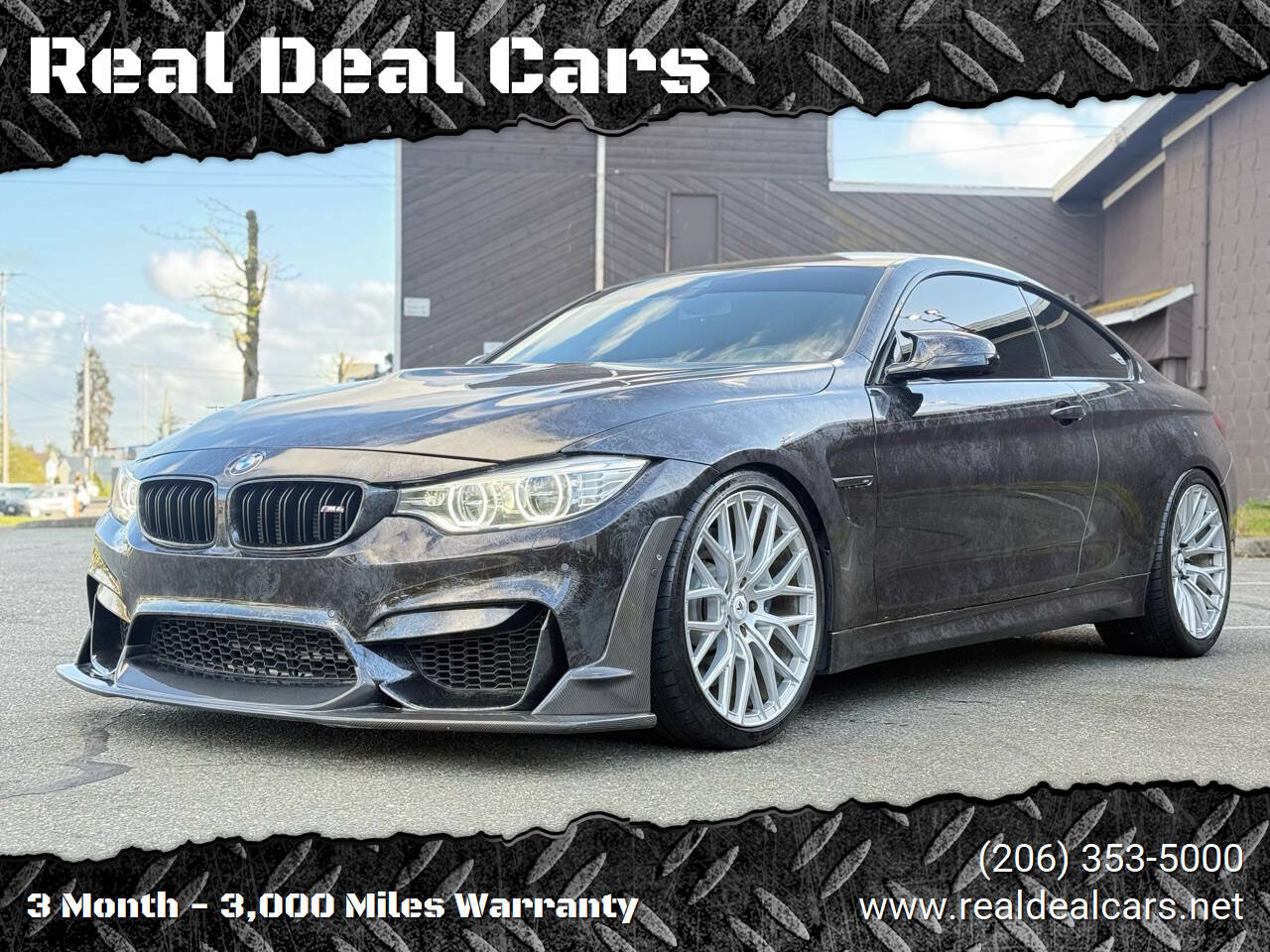 Used 2015 BMW M4 Coupe w/ Executive Package RWD image 1