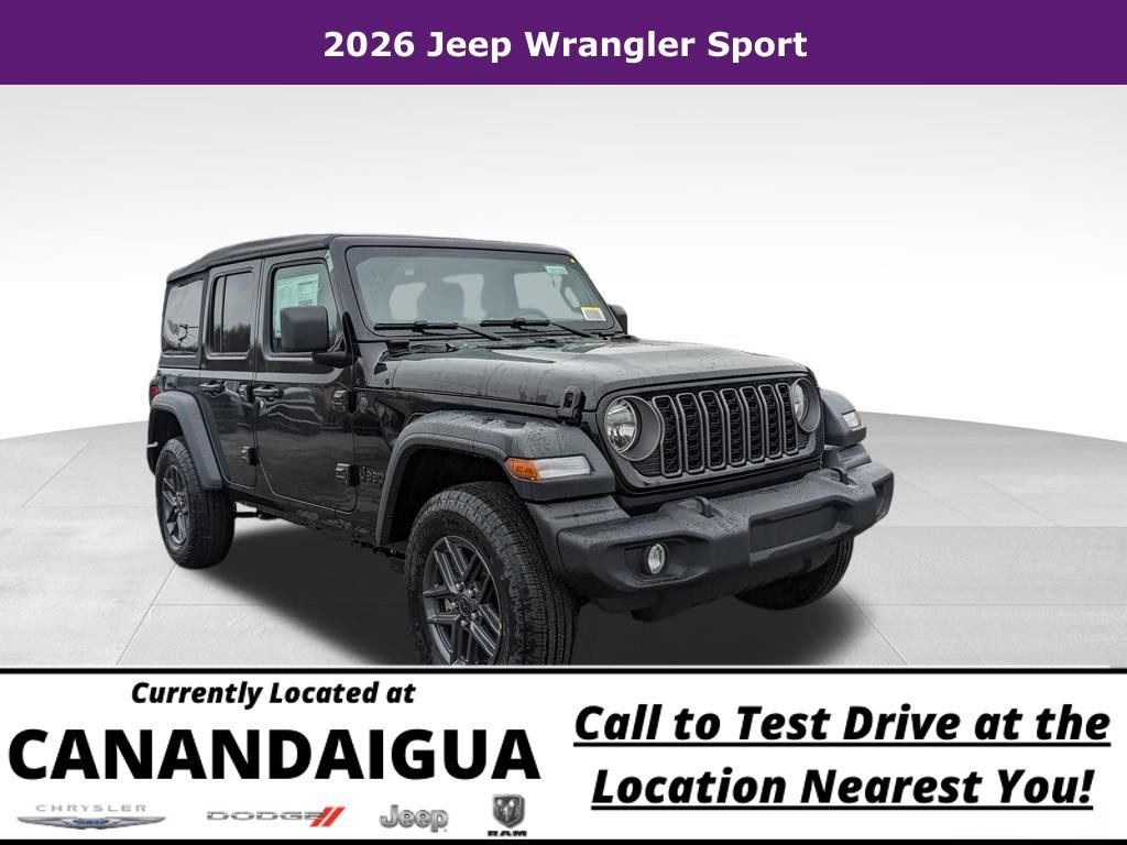 New 2026 Jeep Wrangler Unlimited Sport AWD/4WD image 1