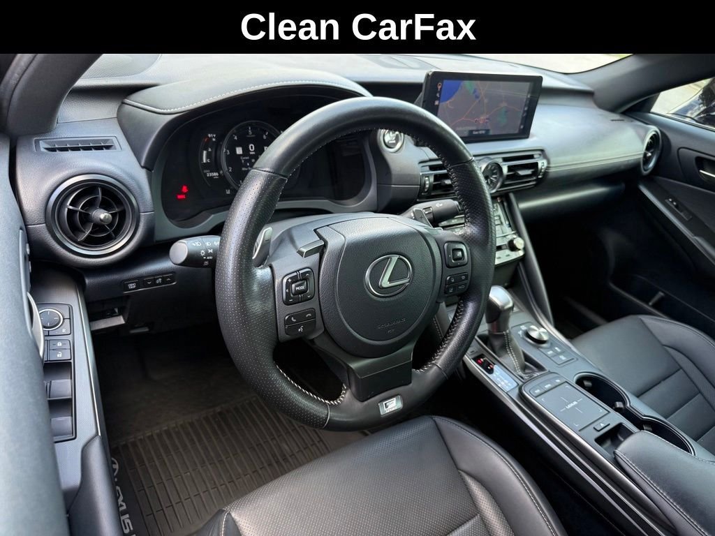 Certified 2024 Lexus IS 350 F Sport w/ Navigation Package RWD image 3