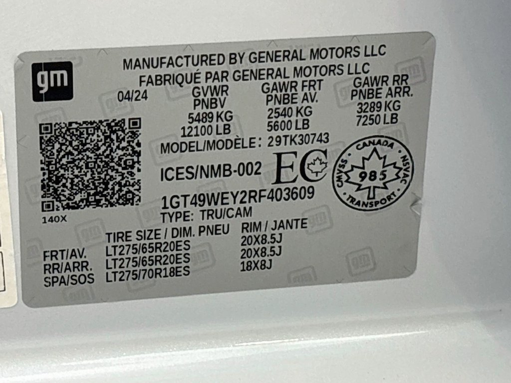 Certified 2024 GMC Sierra 3500 Denali w/ Technology Package AWD/4WD image 37