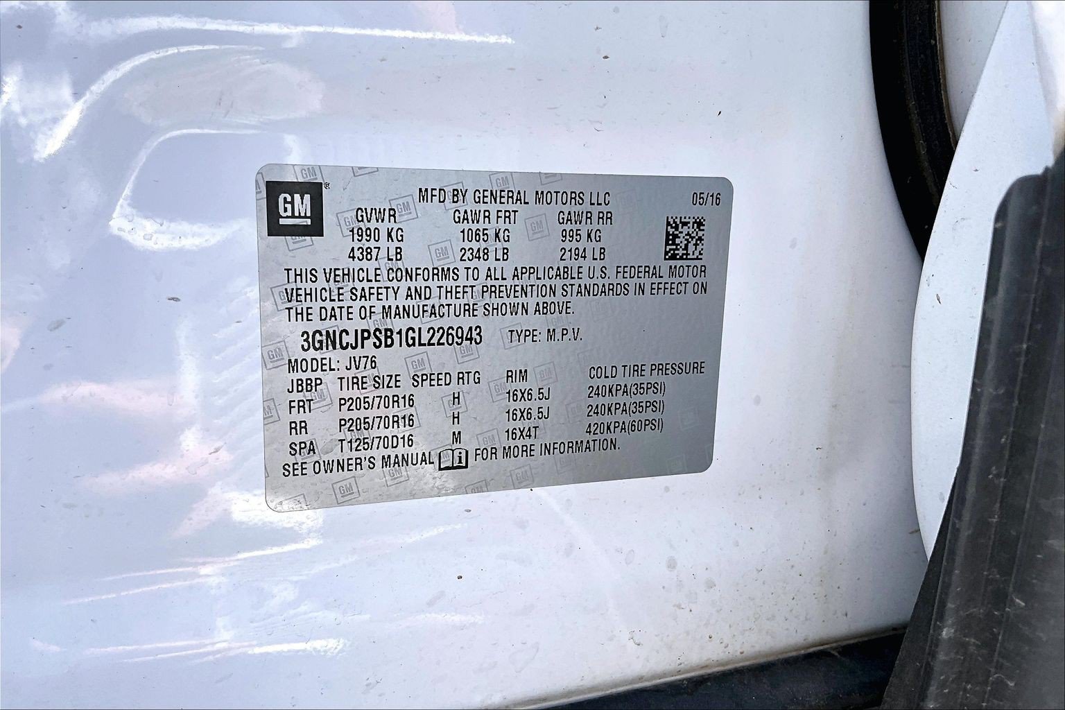 Used 2016 Chevrolet Trax LT AWD/4WD image 29
