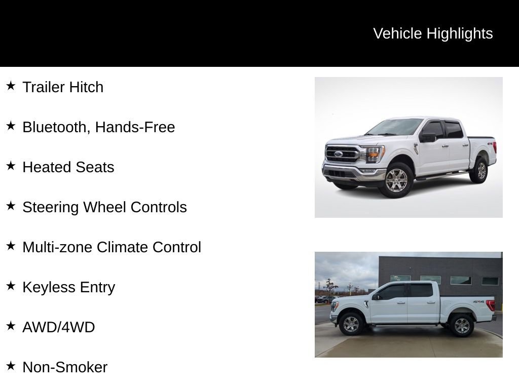 Certified 2023 Ford F150 XLT w/ Equipment Group 302A High image 26