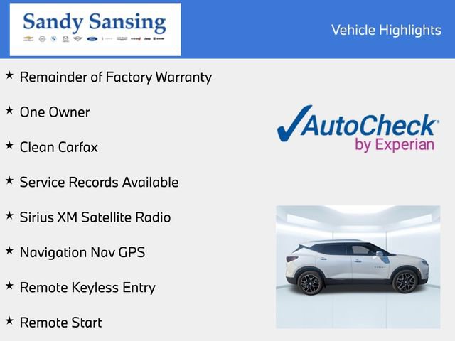 Used 2023 Chevrolet Blazer Premier w/ Enhanced Convenience Package image 7