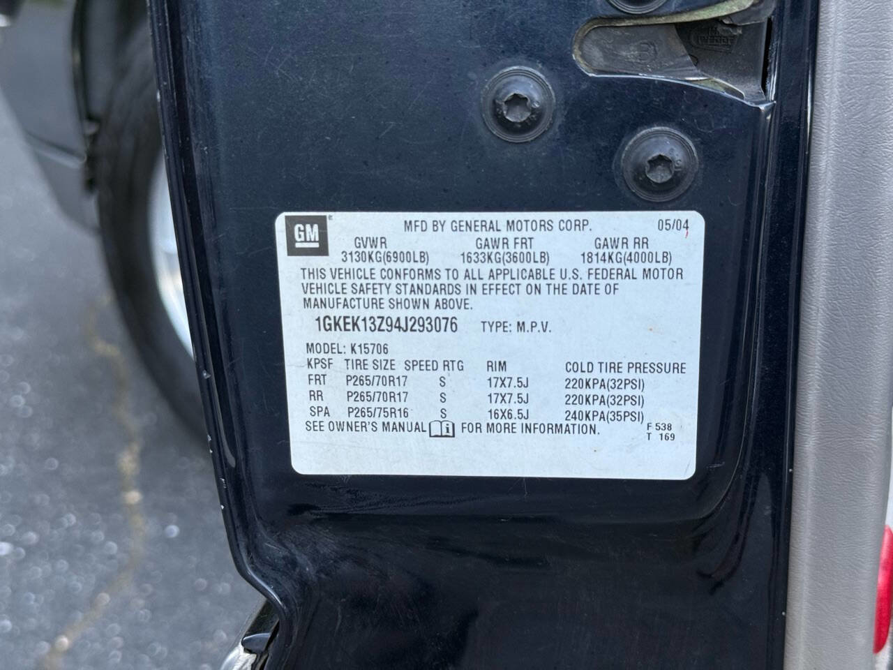 Used 2004 GMC Yukon SLT w/ 1SD Preferred Equipment Group image 54