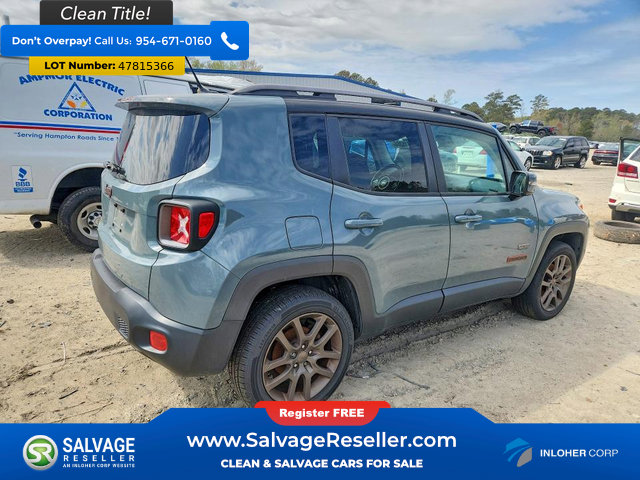 Used 2016 Jeep Renegade 75th Anniversary AWD/4WD image 4