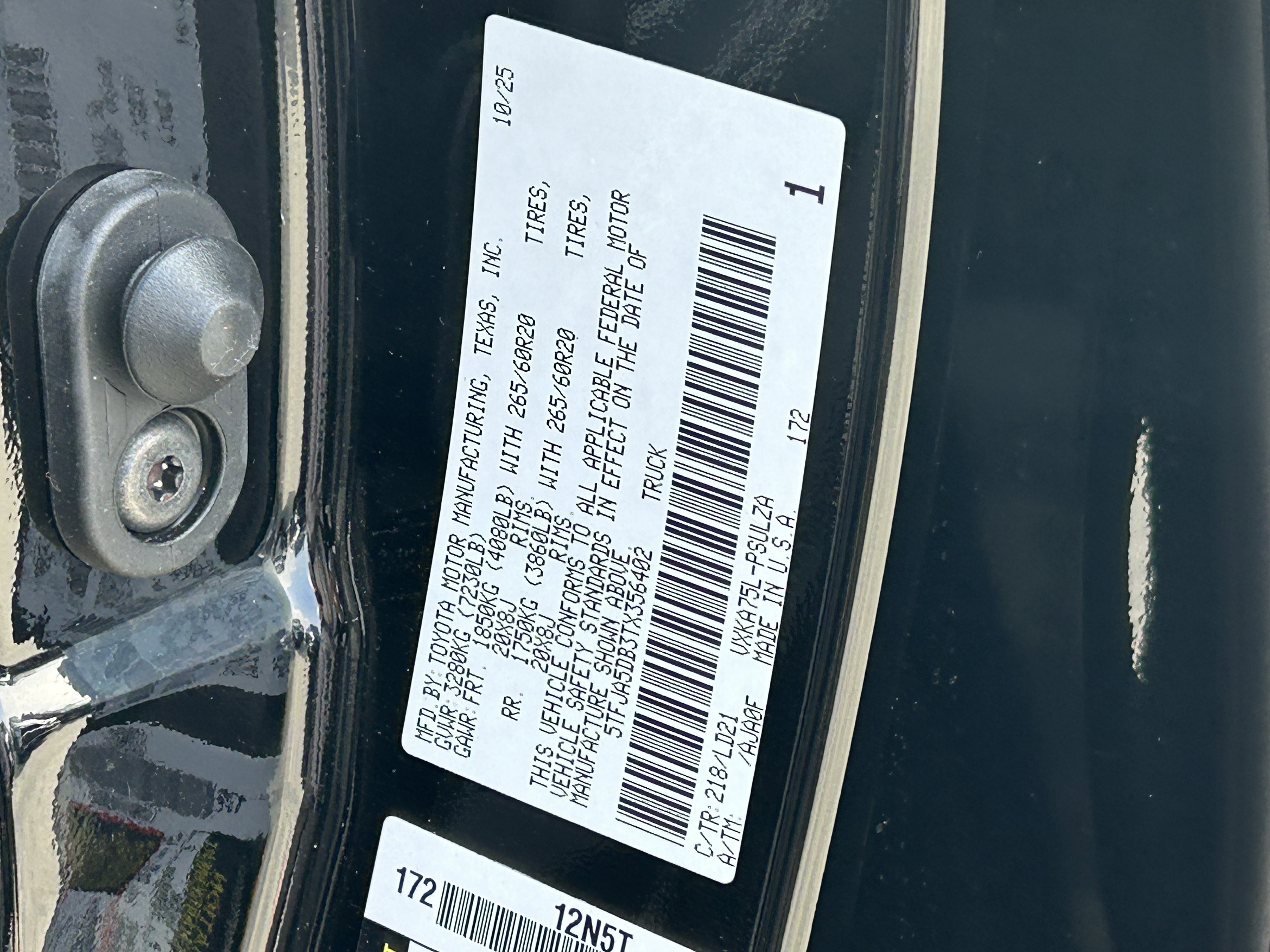 New 2026 Toyota Tundra Limited image 20