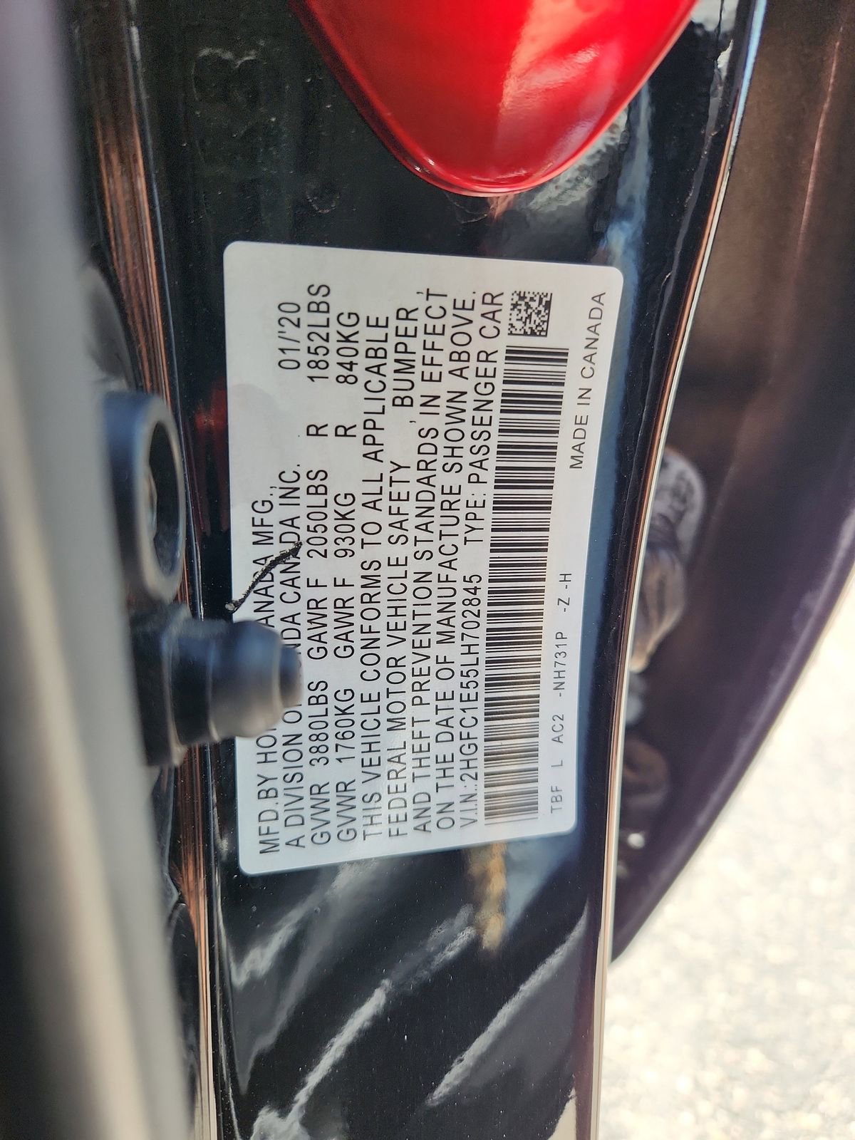 Used 2020 Honda Civic Si image 19