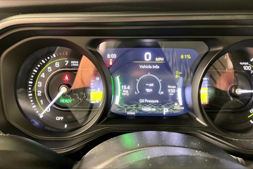 Used 2025 Jeep Wrangler Unlimited Rubicon 4xe w/ Safety Group AWD/4WD image 12