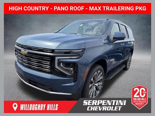 New 2026 Chevrolet Tahoe High Country w/ Sun And Tow Package