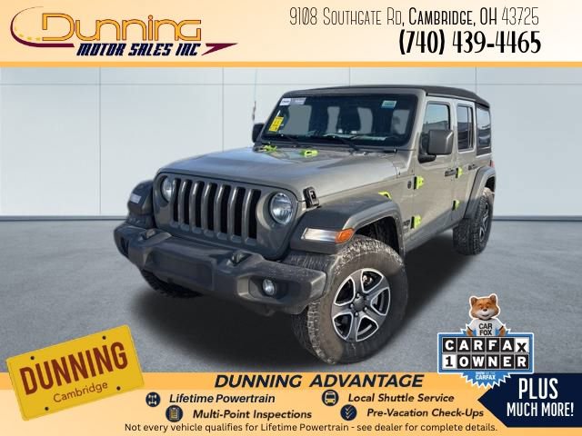 Used 2021 Jeep Wrangler Unlimited Sport image 1