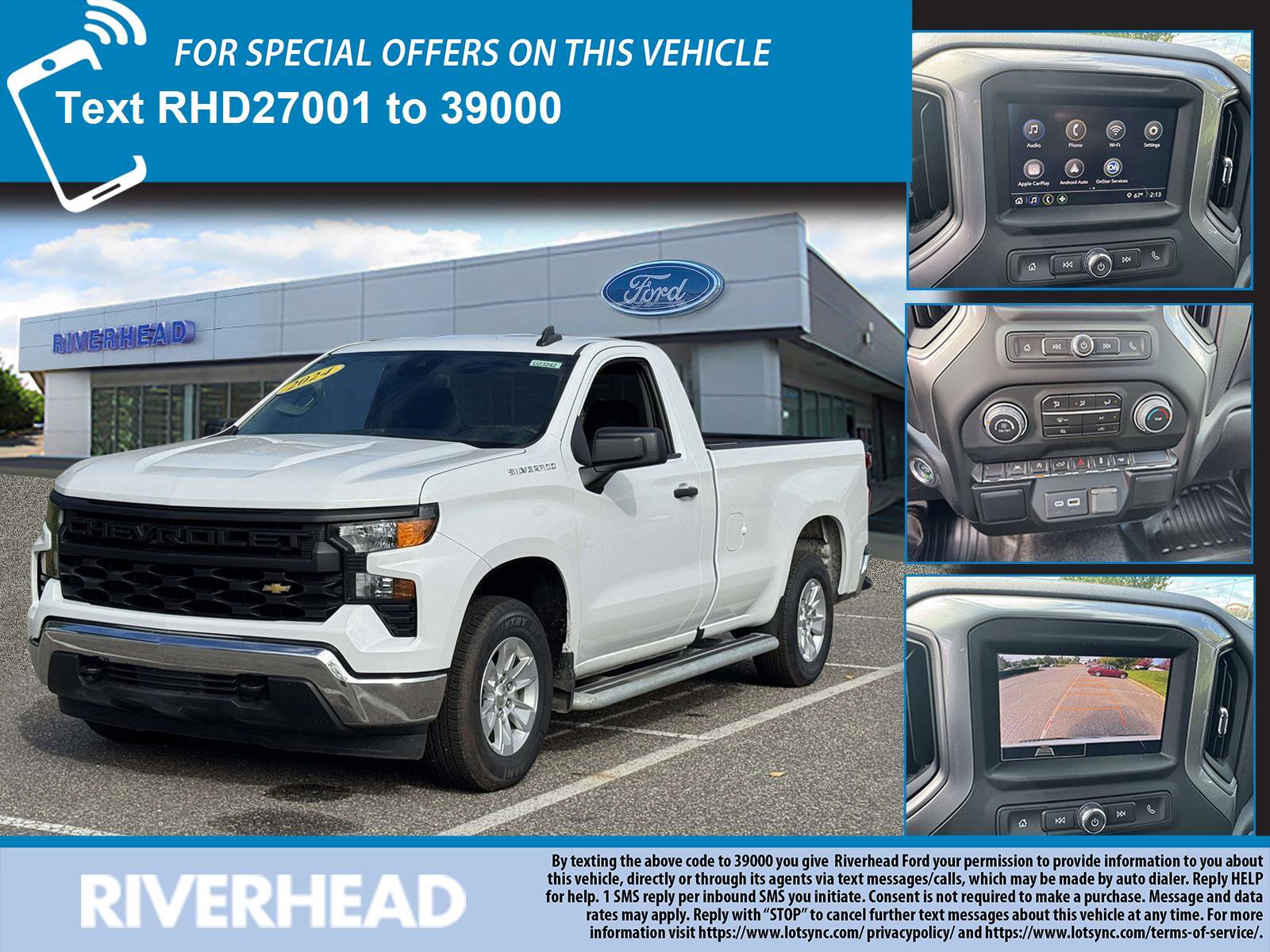 Used 2024 Chevrolet Silverado 1500 W/T w/ WT Fleet Convenience Package