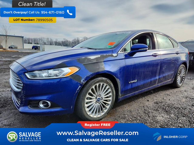 Used 2014 Ford Fusion Titanium FWD image 1