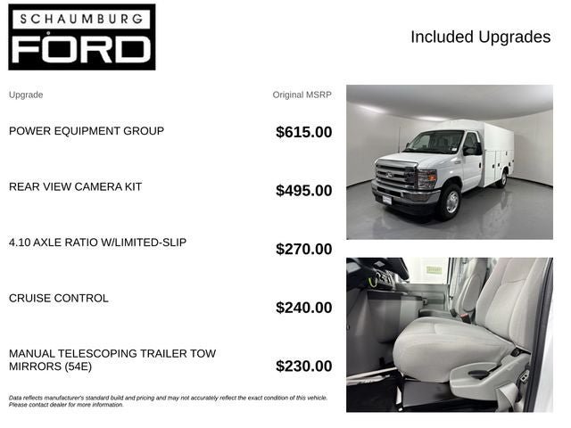 New 2026 Ford E-350 and Econoline 350 Super Duty w/ Power Equipment Group RWD image 4