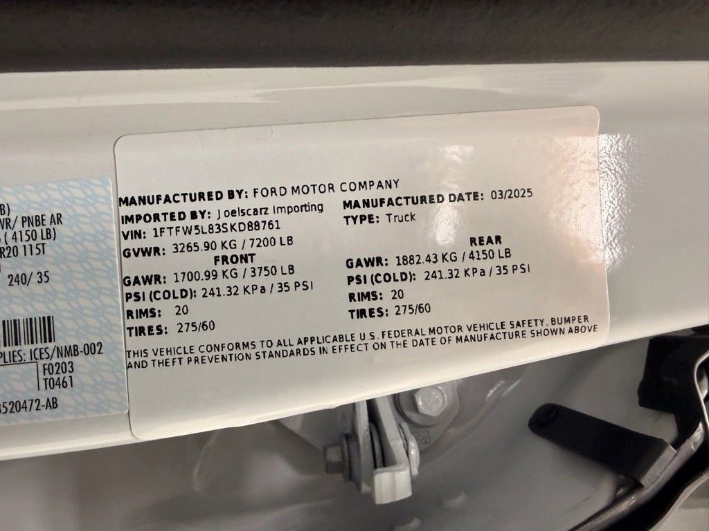 Used 2025 Ford F150 Lariat w/ Tow/Haul Package image 62