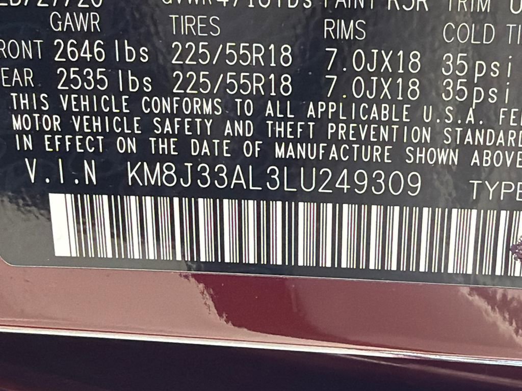 Used 2020 Hyundai Tucson Limited FWD image 33