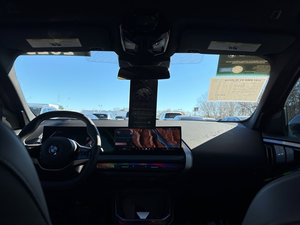 Certified 2025 BMW X3 xDrive30i w/ Premium Package image 16