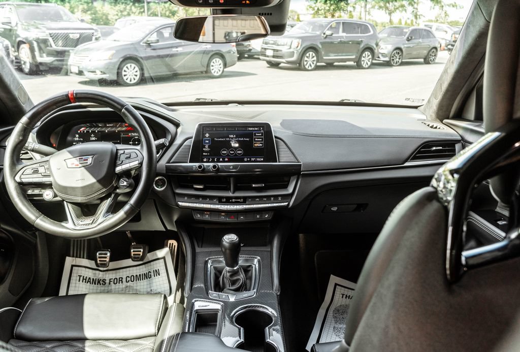 Used 2023 Cadillac CT4 V Blackwing w/ Technology Package RWD image 9