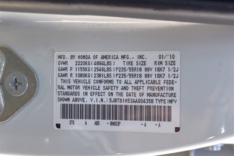 Used 2010 Acura RDX SH-AWD w/ Technology Package image 35
