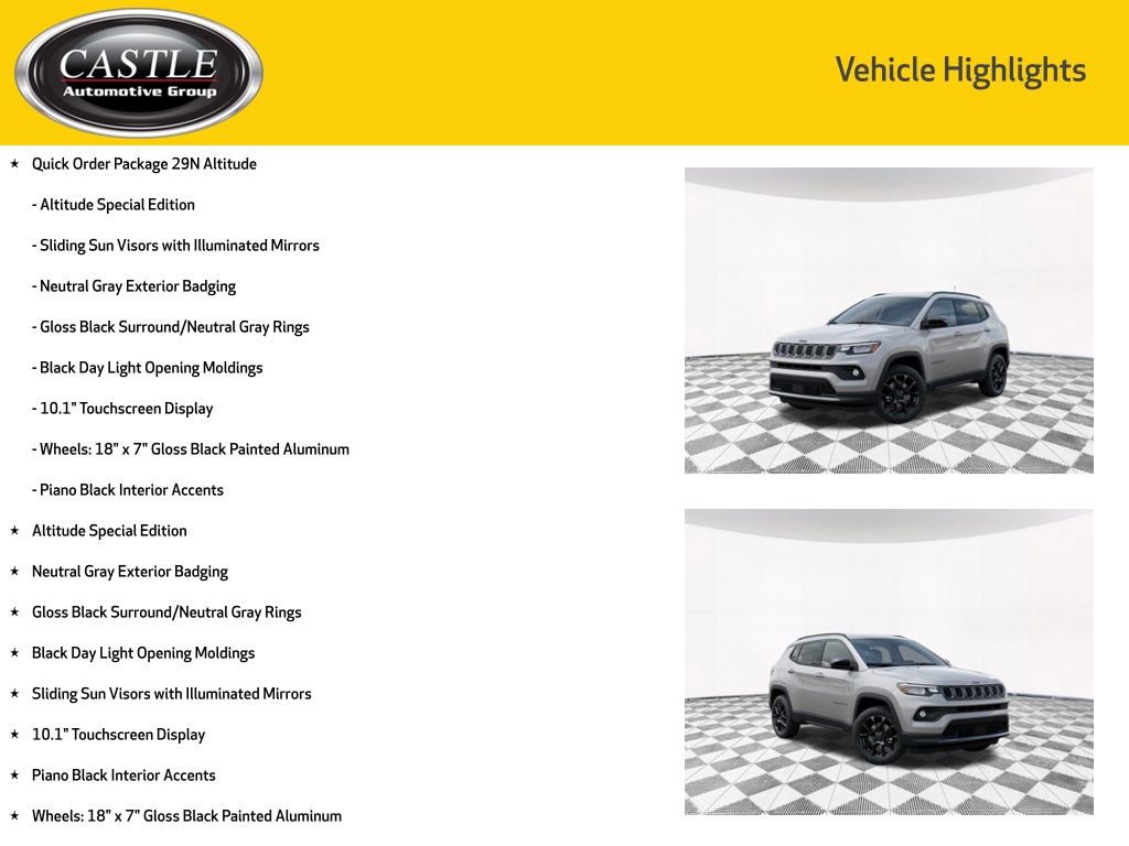 New 2026 Jeep Compass Latitude image 3