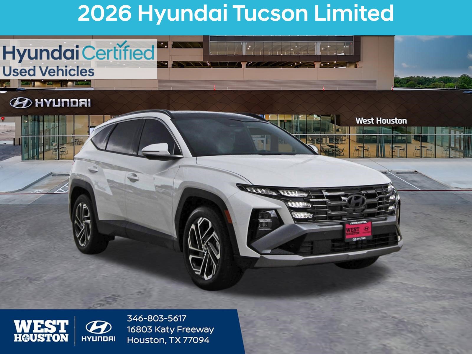 Certified 2026 Hyundai Tucson Limited