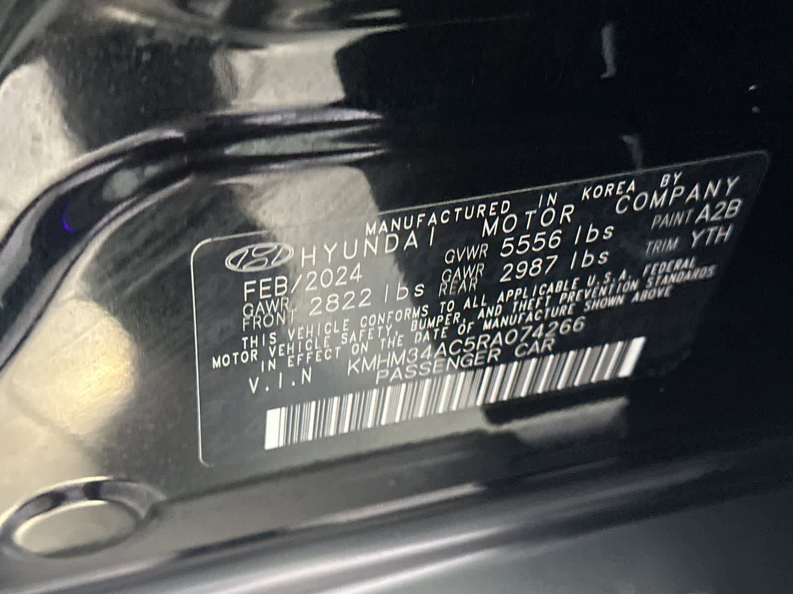 Certified 2024 Hyundai Ioniq 6 SEL AWD/4WD image 30