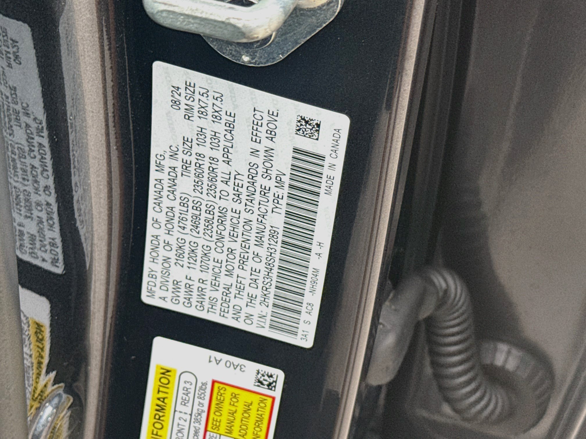 Certified 2025 Honda CR-V EX image 37