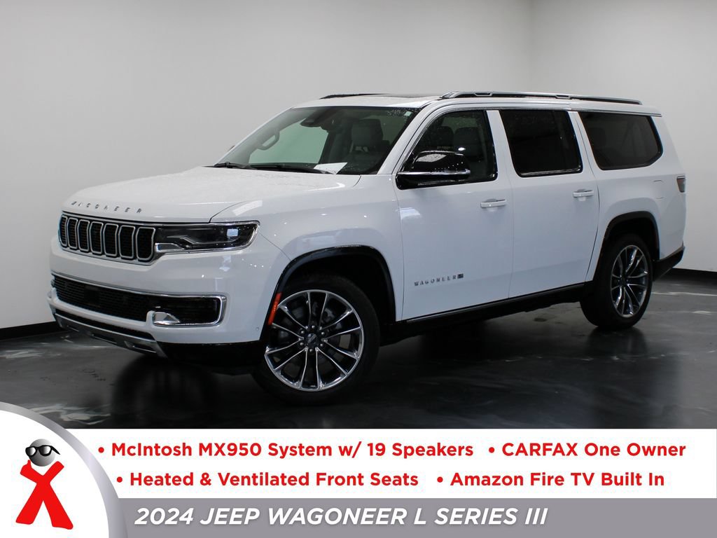 Used 2024 Jeep Wagoneer L Series III w/ Premium Group I AWD/4WD image 1