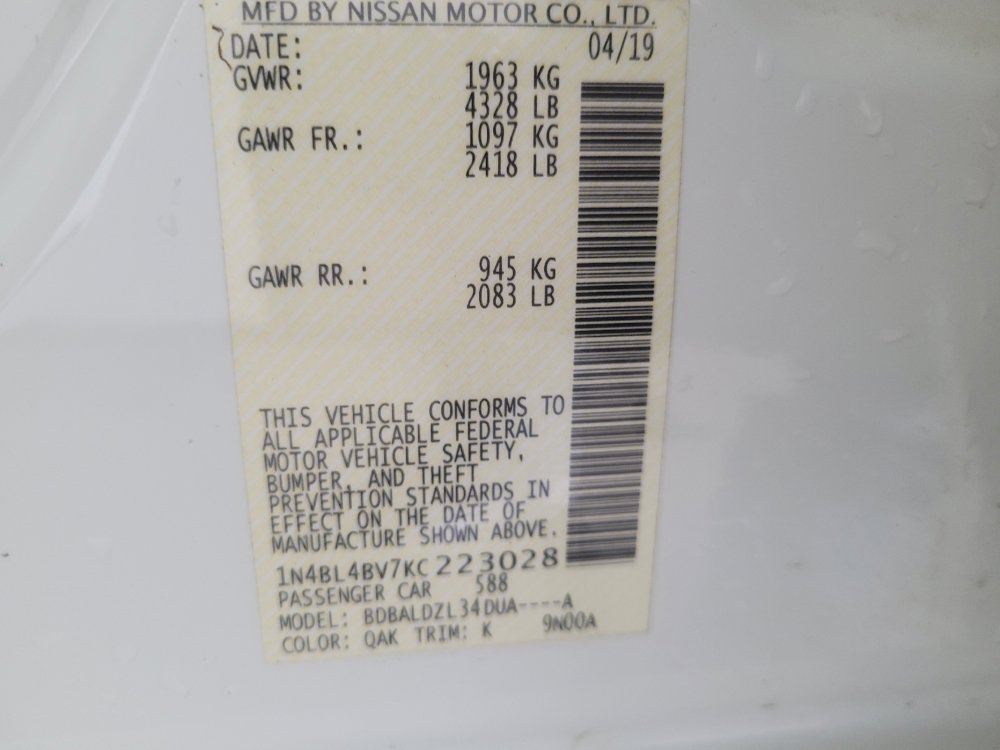 Used 2019 Nissan Altima 2.5 S FWD image 33